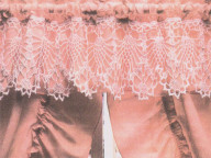 Crochet shawl edges and pillowcase