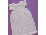 Crochet Silk Dress