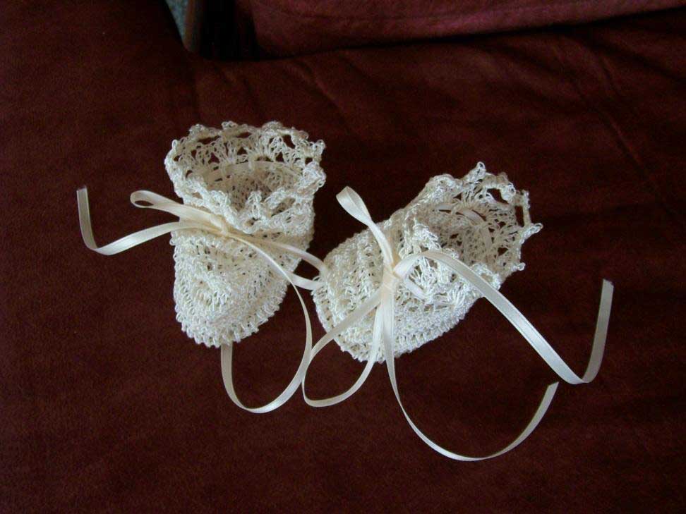 Booties crochet