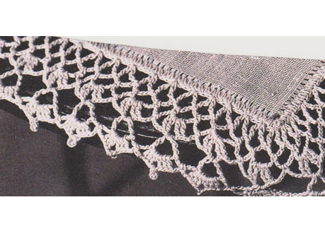 Crochet edges for Shawl and pillowcase