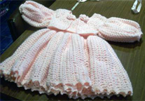 Silk Crochet Dress
