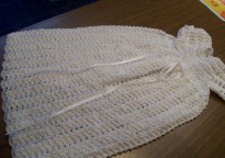Silk Crochet Dress