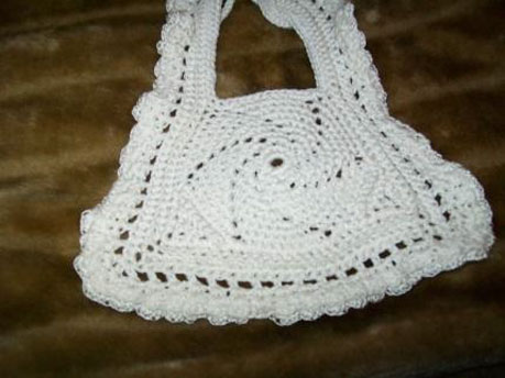 Crochet Cotton bibs Lornas