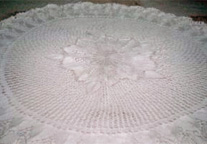 Round German pattern hand knitted
<em>*Includes the wool in price </em>
